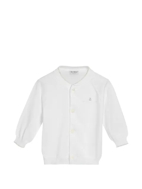 Brunello Cucinelli Kids Bernie cotton cardigan