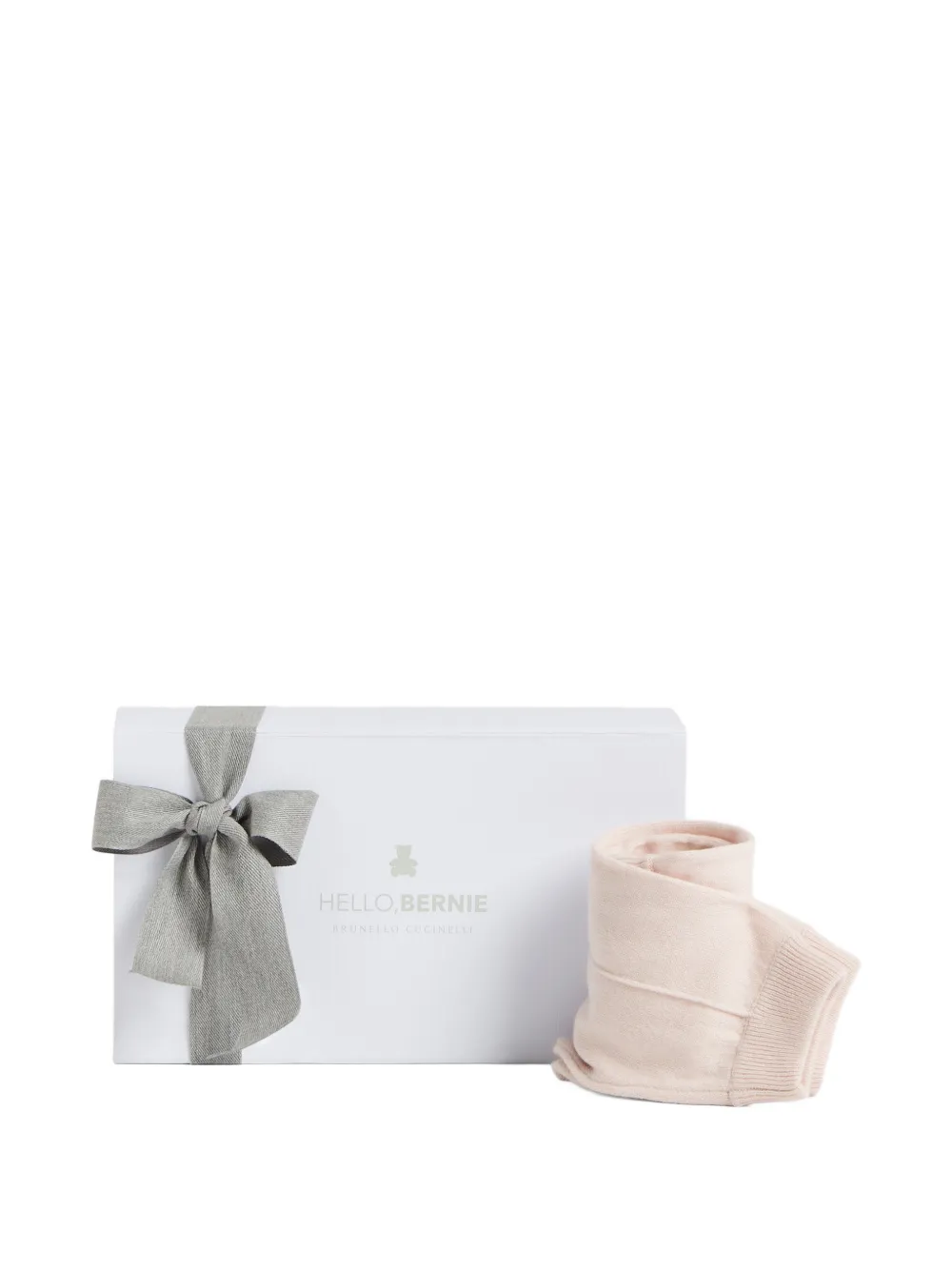Brunello Cucinelli Kids Bernie cashmere knit trousers Roze