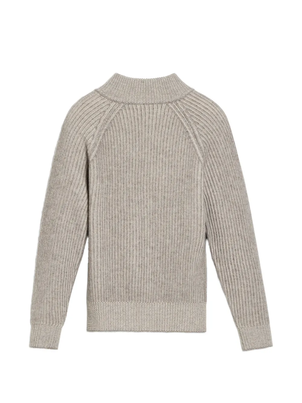Brunello Cucinelli Kids English geribbeld kasjmier vest Beige
