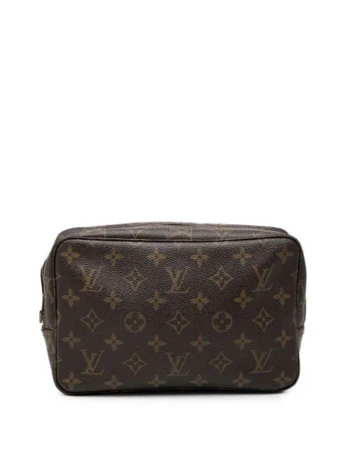 Louis Vuitton Pre-Owned 1983 Monogram Macassar Toilet Pouch GM clutch bag