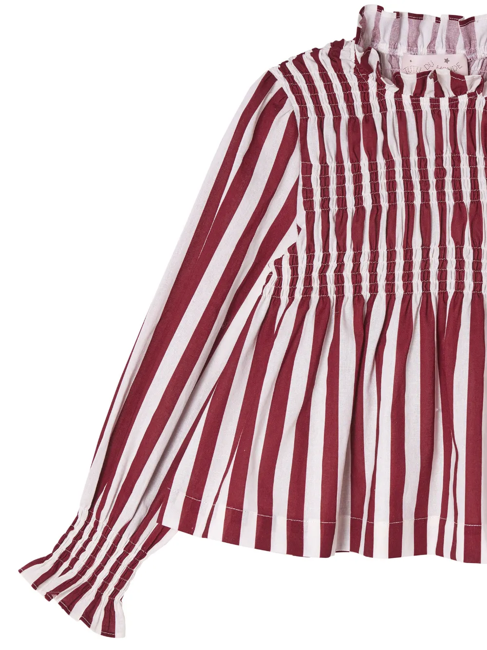 Tutu Du Monde Laurel Lane gestreepte blouse Rood
