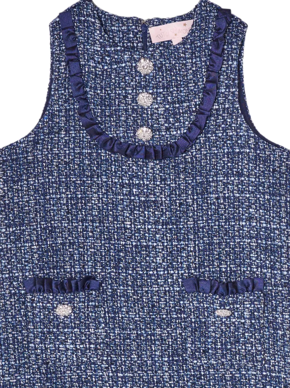Tutu Du Monde Dreamtide tweed jurk Blauw