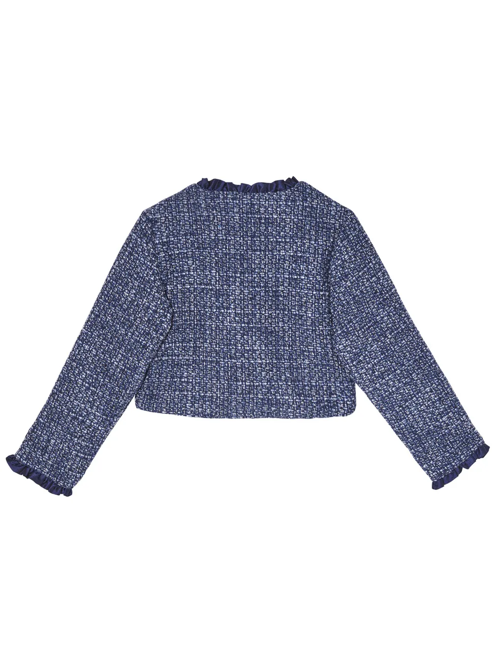 Tutu Du Monde Dreamtide tweed jack Blauw