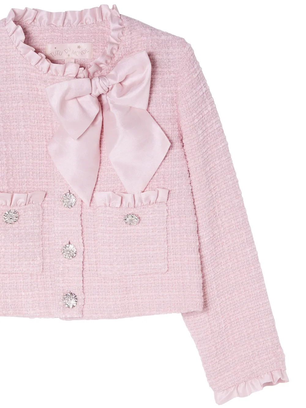 Tutu Du Monde Powdered Petal tweed jack Roze