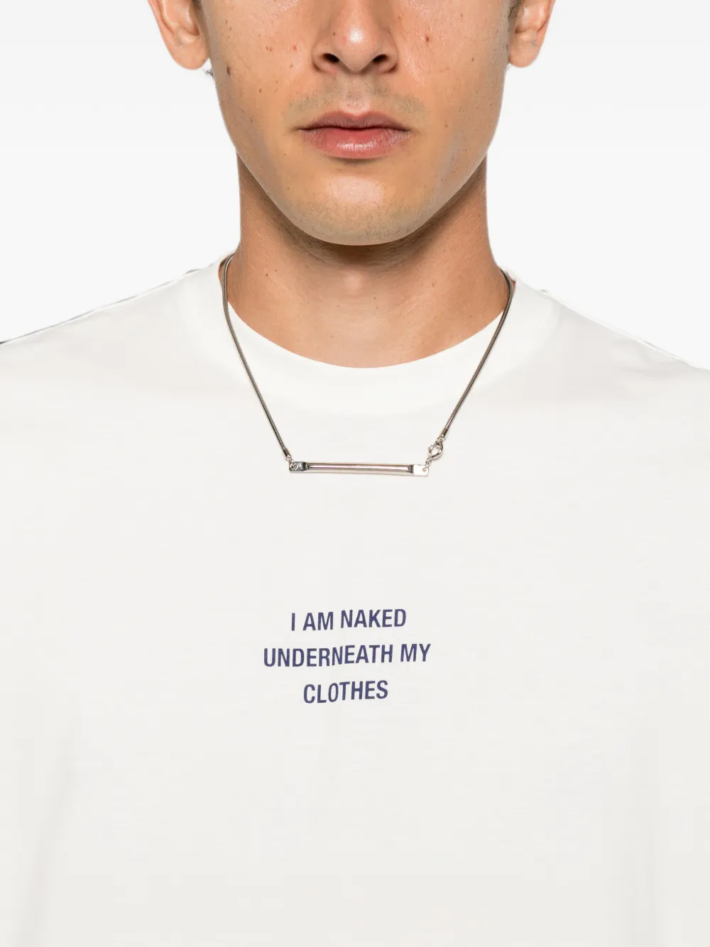VETEMENTS T-shirt met tekst Wit