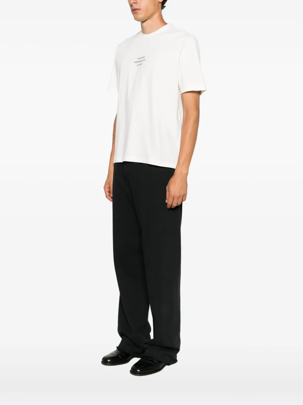 VETEMENTS T-shirt met tekst Wit