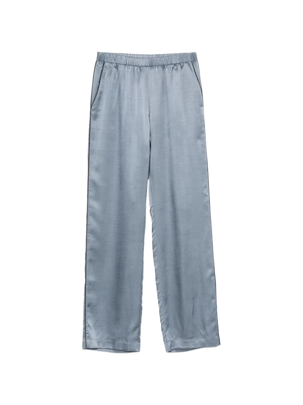 Carine Gilson piped-trim pajama bottoms