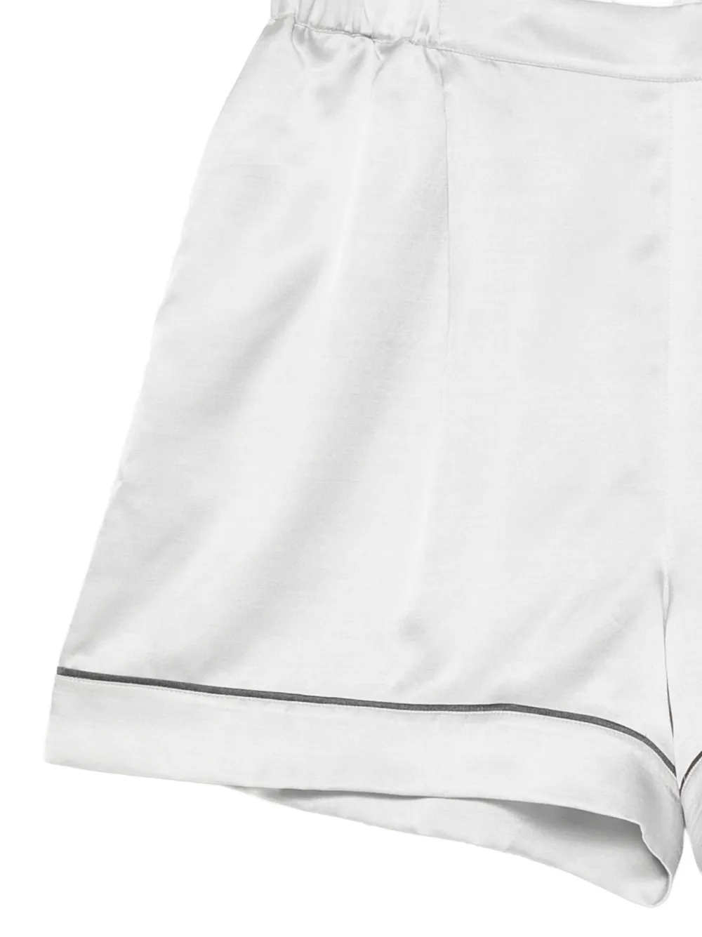 Carine Gilson Pyjamabroek met wijde pijpen Grijs