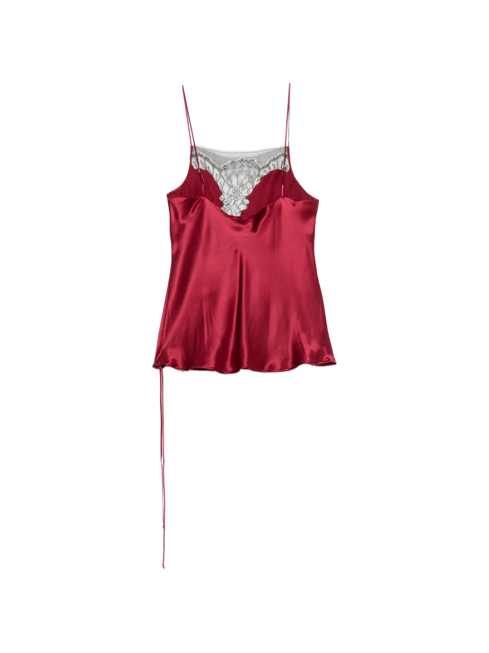 Carine Gilson Camisole-Top aus Seide - Rot