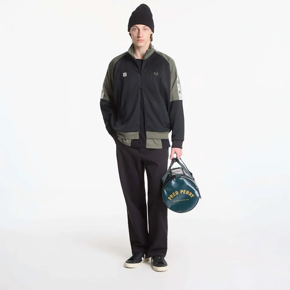 Fred Perry Jack met logoband Zwart