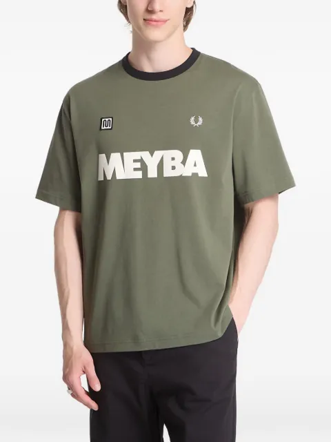 Fred Perry logo-print ringer T-shirt