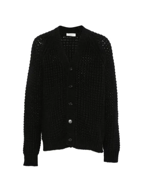 Roberto Collina waffle-knit raglan-sleeve cardigan