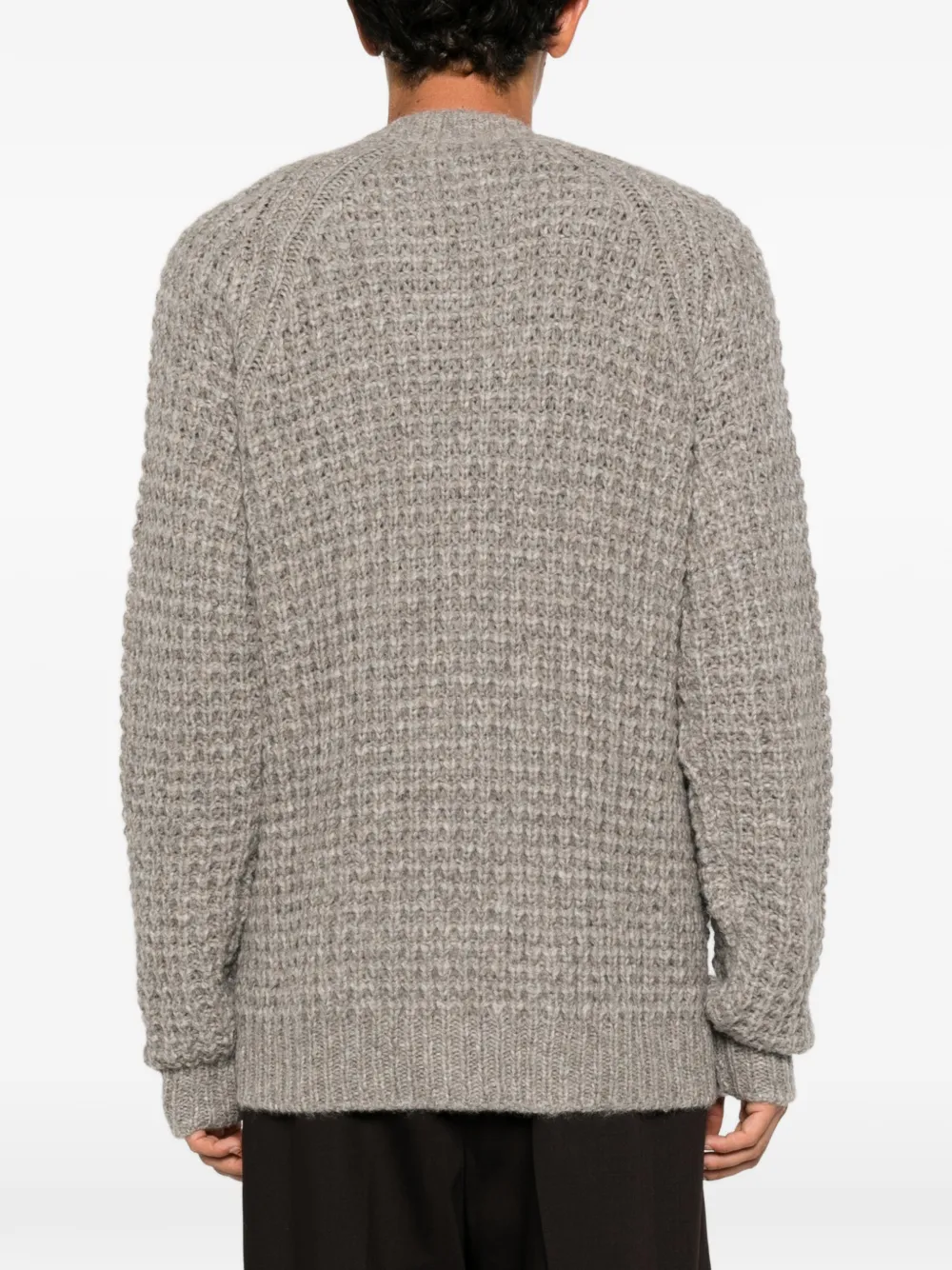 Roberto Collina Vest met V-hals Grijs
