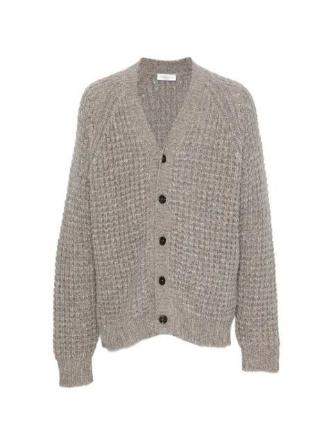 Roberto Collina waffle-knit V-neck cardigan