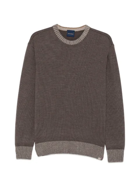 Paul & Shark ribbed-trim virgin-wool sweater