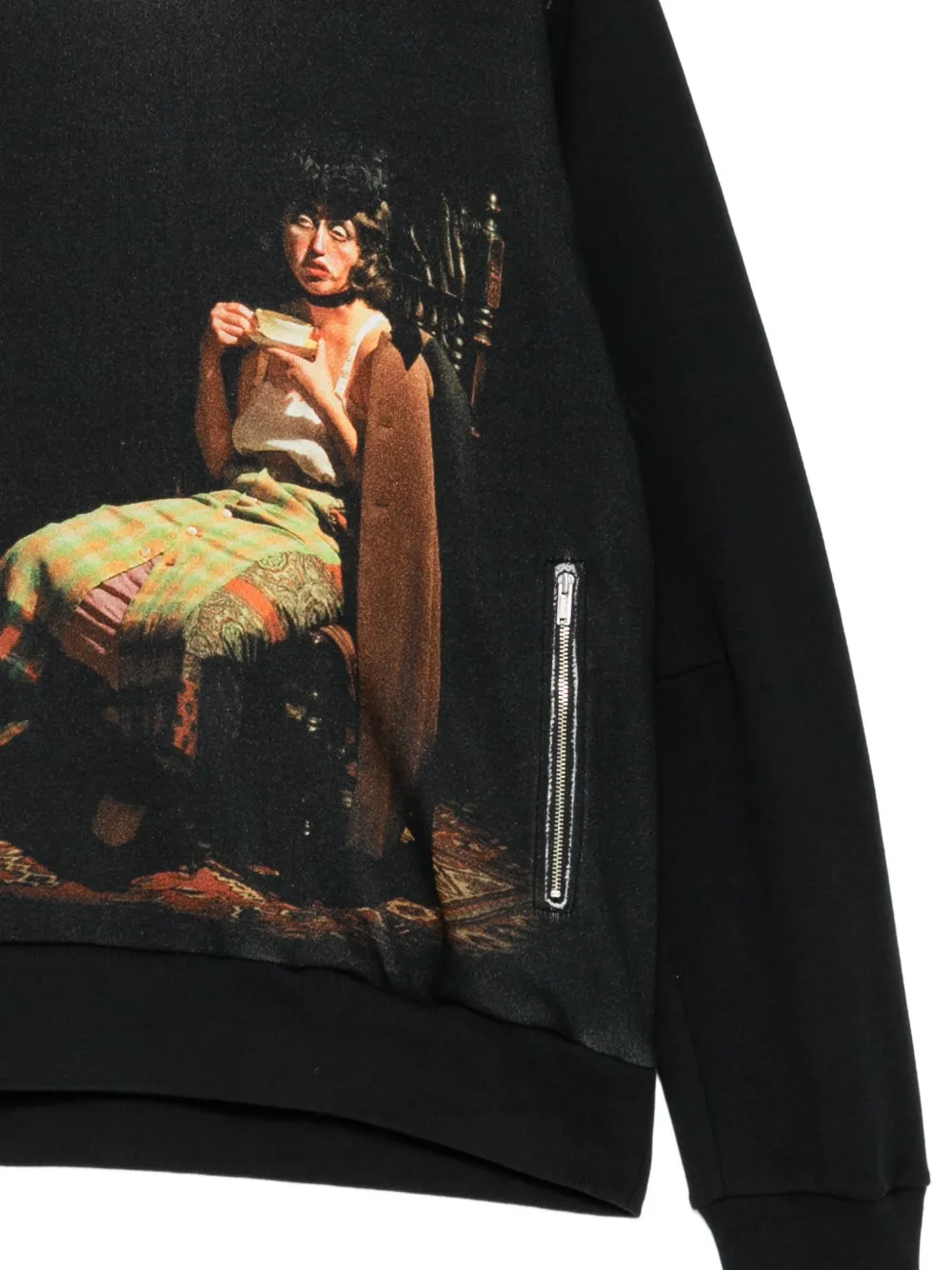 Undercover Cindy Sherman sweater Zwart