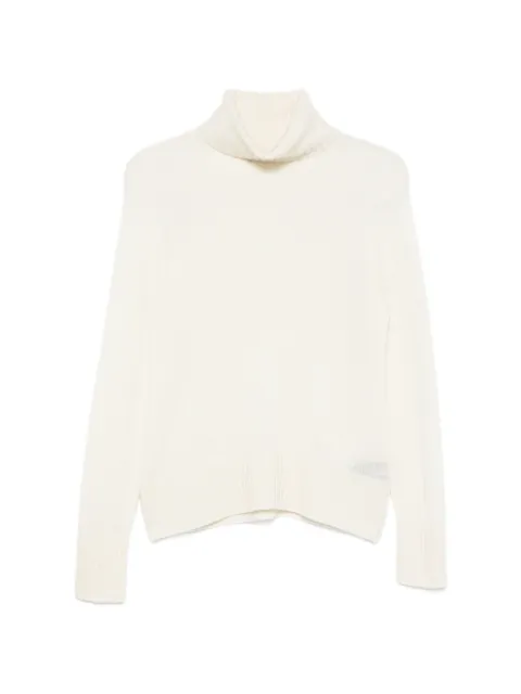 Aragona roll-neck ribbed-trim sweater