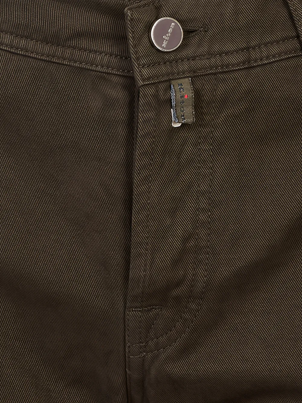 Kiton Straight jeans Bruin