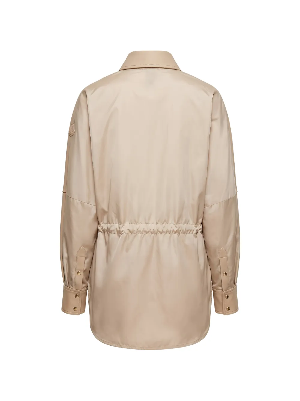 Moncler Leren blouse Beige