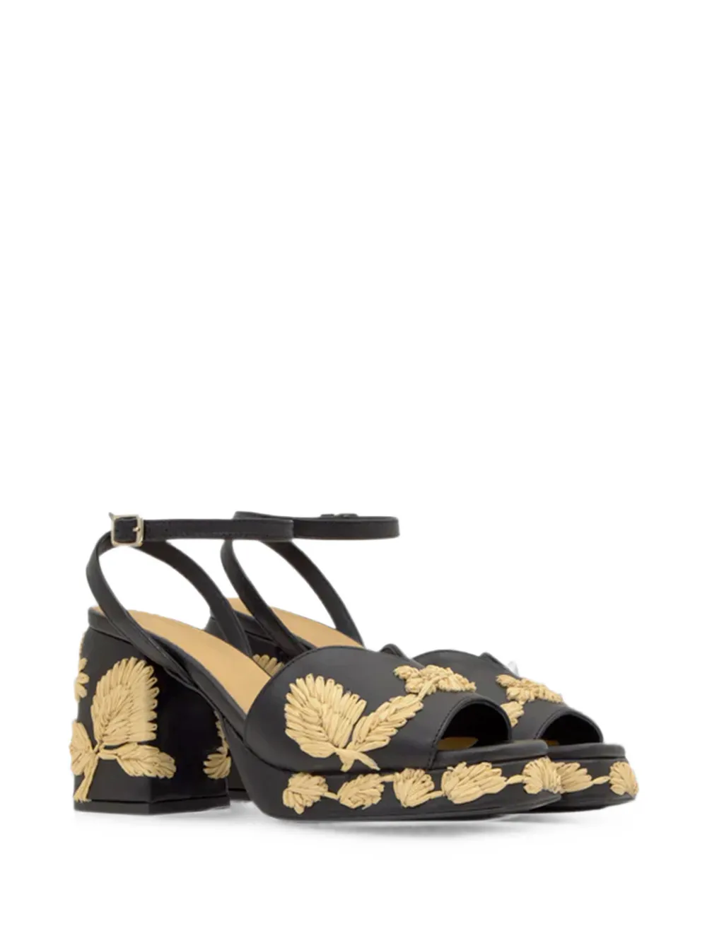 Castañer Vasilia heeled sandals Zwart