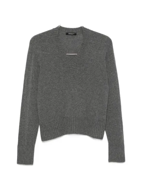 Aragona V-neck ribbed-trim sweater