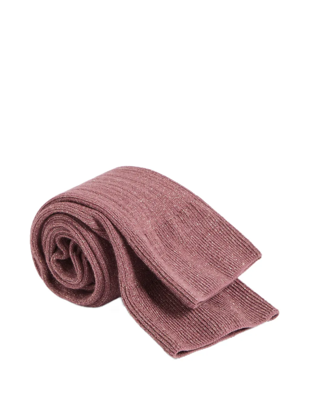 Brunello Cucinelli Kids Ribgebreide sokken Roze
