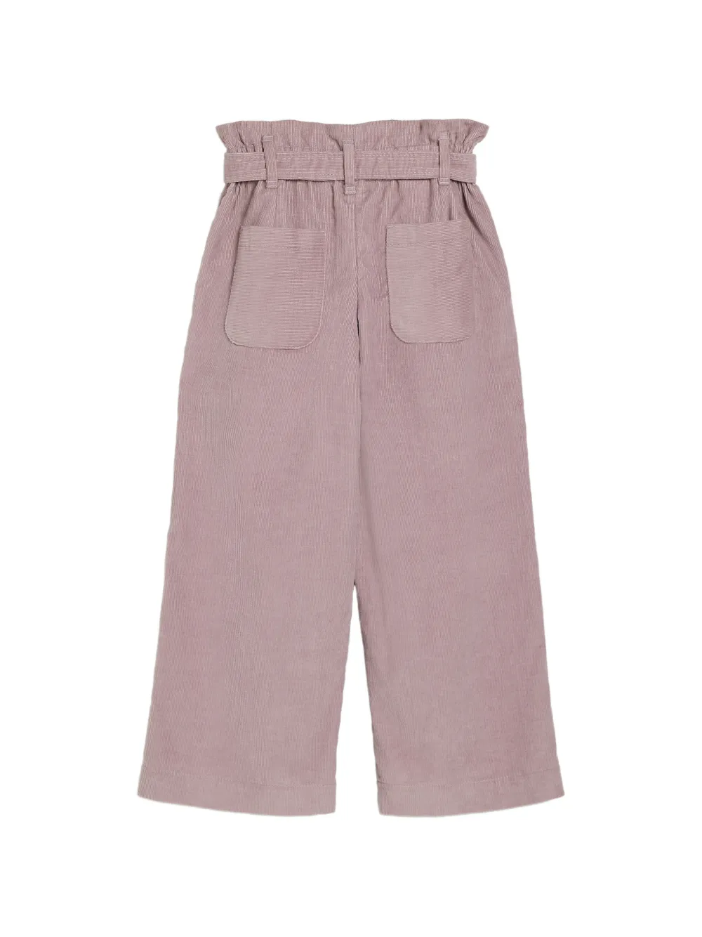 Brunello Cucinelli Kids Ribfluwelen broek Roze