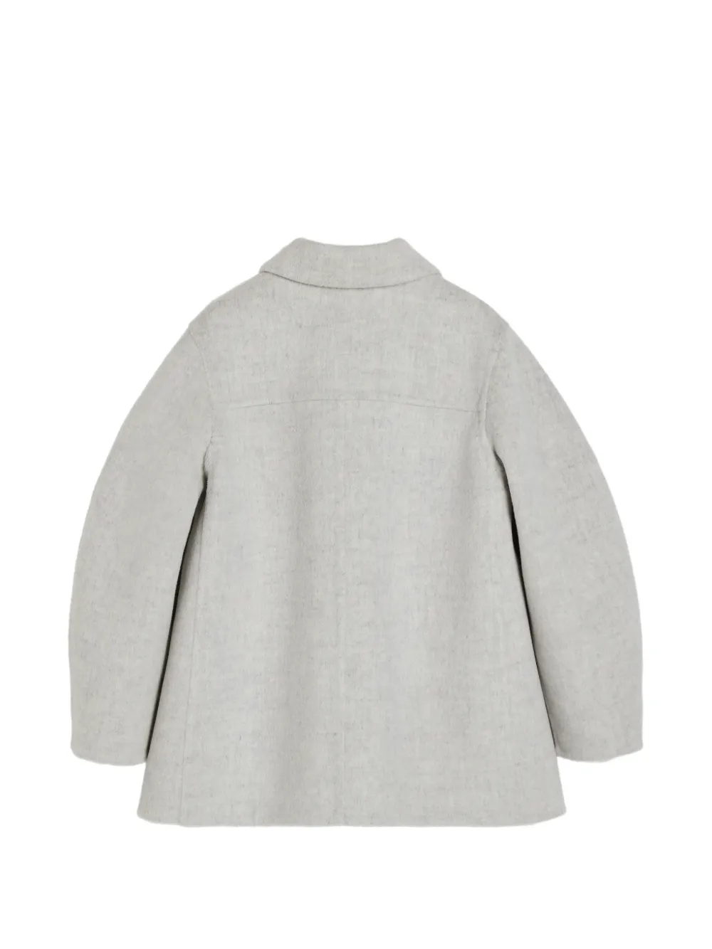Brunello Cucinelli Kids monili double-breasted coat Grijs