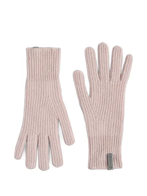 Brunello Cucinelli Kids Monili gloves