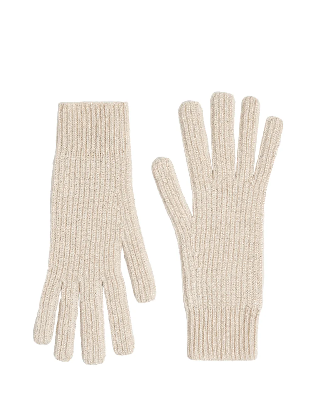 Brunello Cucinelli Kids English Handschuhe aus Kaschmir - Nude