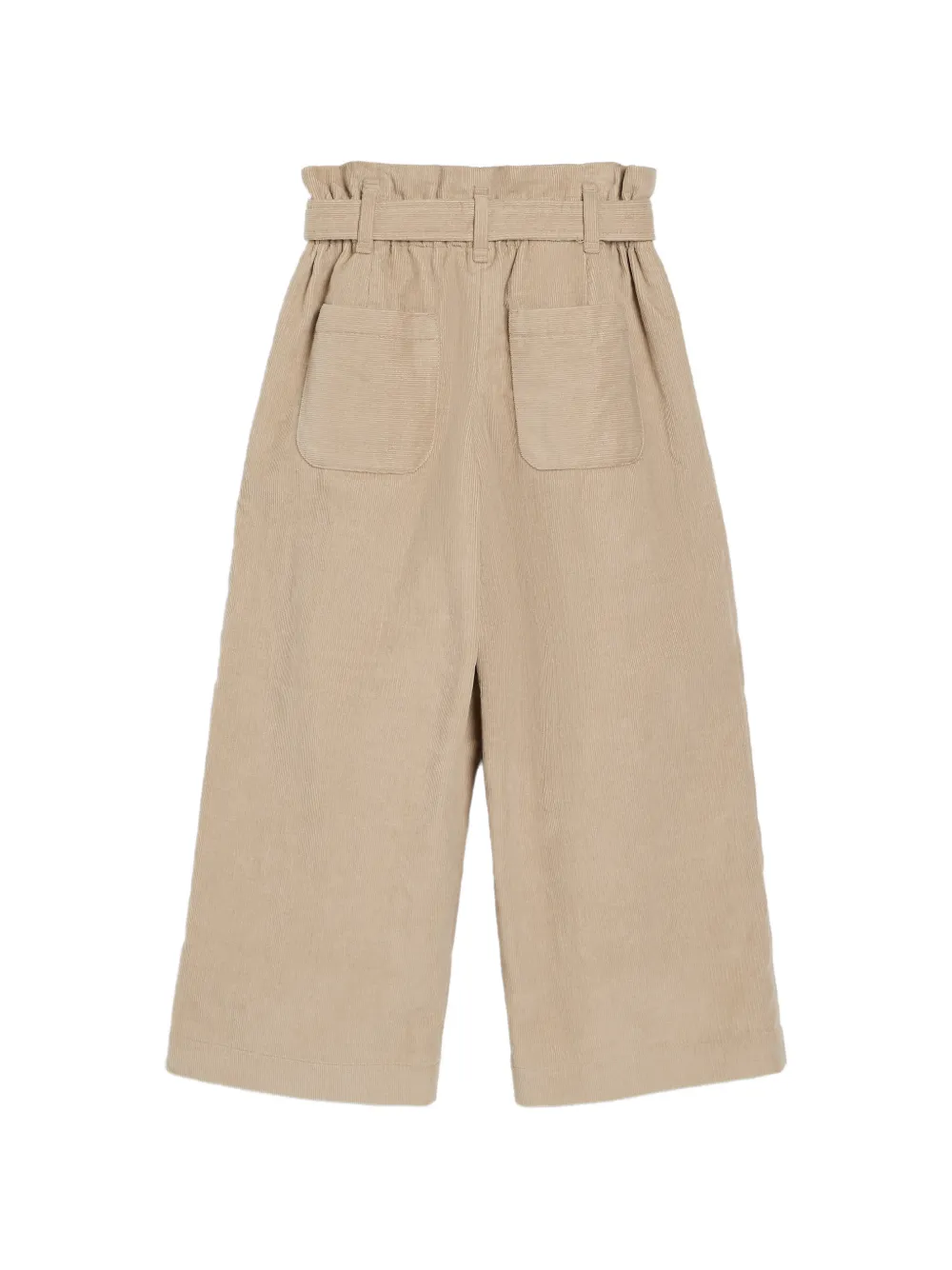 Brunello Cucinelli Kids Ribfluwelen broek Beige