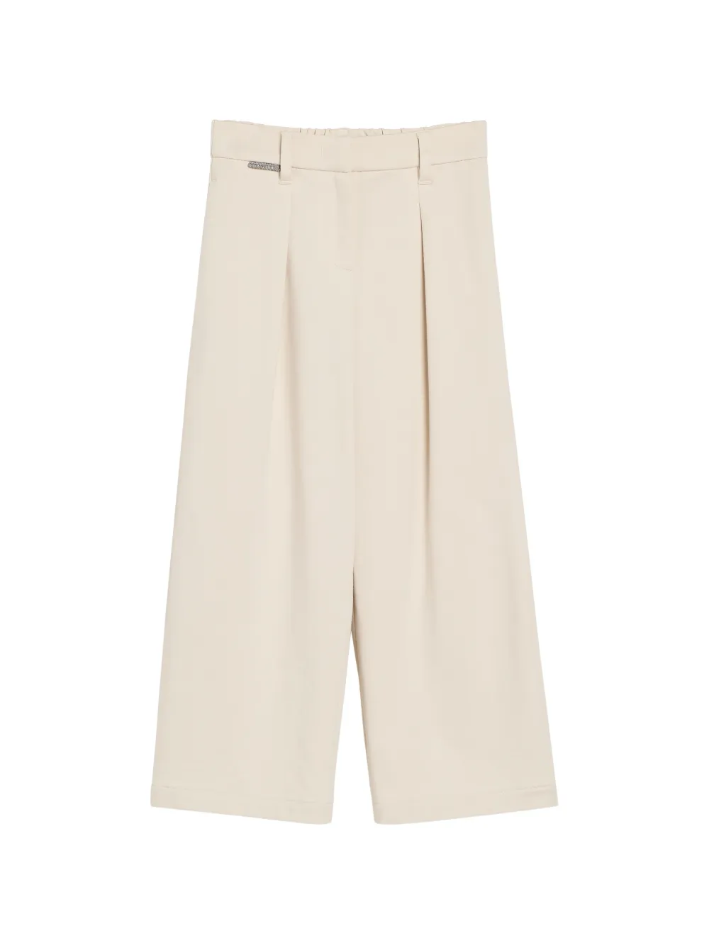 Brunello Cucinelli Kids Pantaloni con dettaglio monile - Toni neutri
