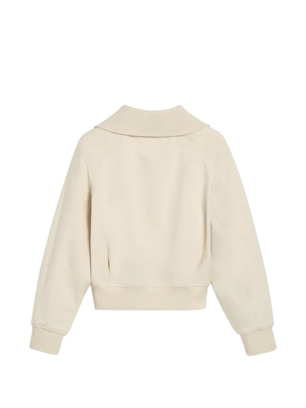 Brunello Cucinelli Kids Monili hoodie met rits Beige