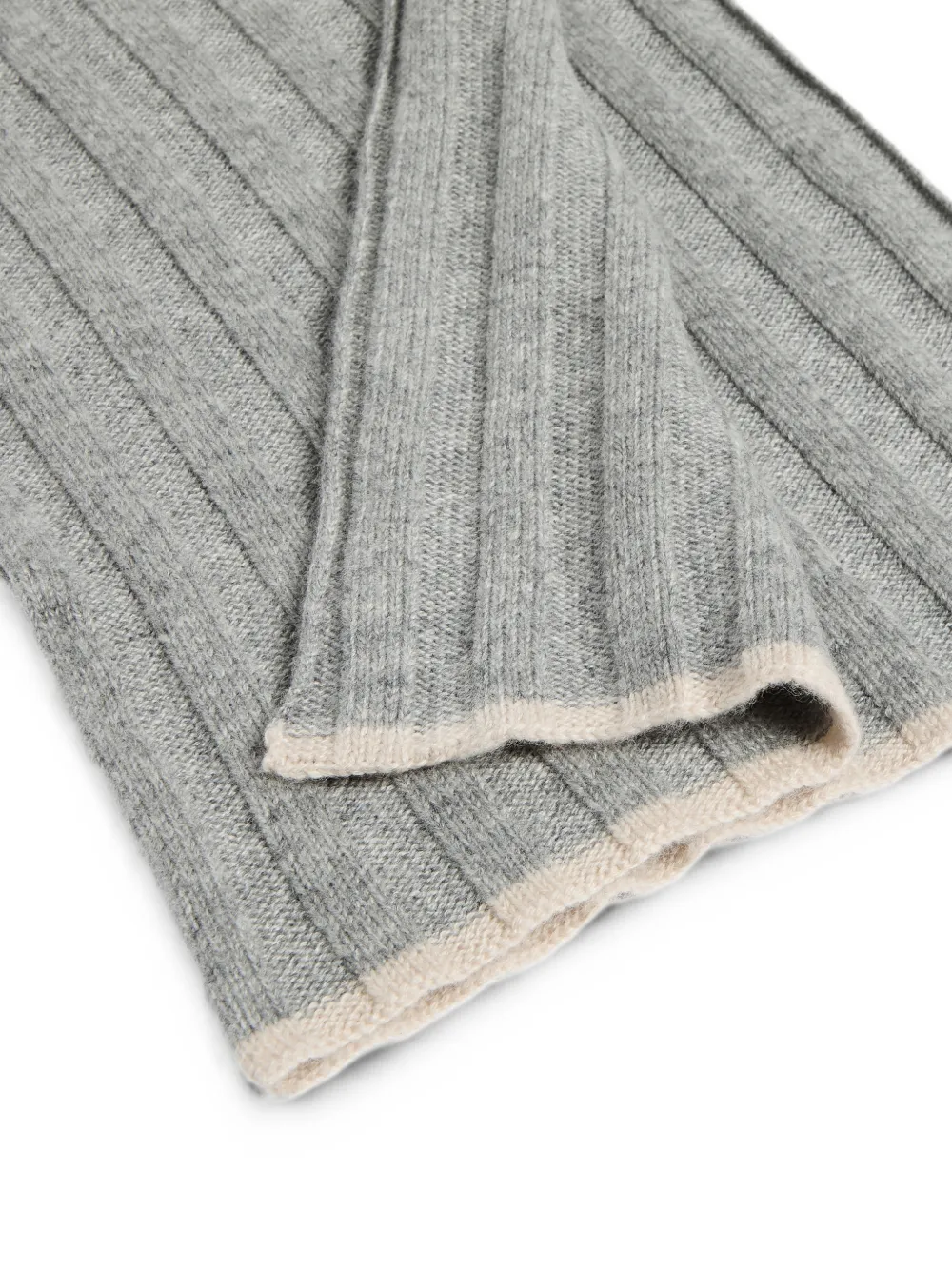 Brunello Cucinelli Kids Kasjmier sjaal Grijs