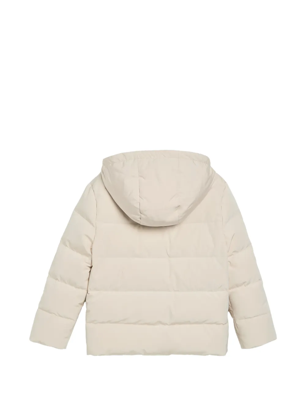 Brunello Cucinelli Kids Gewatteerd jack Beige
