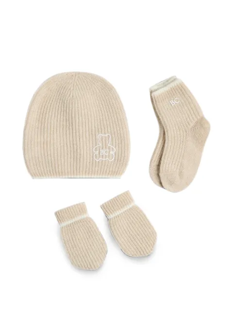 Brunello Cucinelli Kids lot de trois bonnets Bernie en cachemire