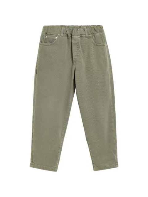 Brunello Cucinelli Kids jean à coupe cinq poches