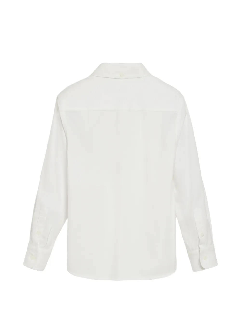 Brunello Cucinelli Kids Shirt met borduurwerk Wit