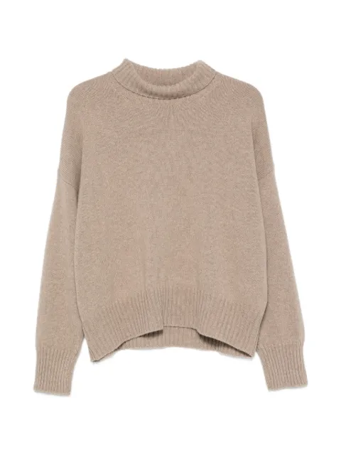 Aragona turtleneck ribbed-trim sweater