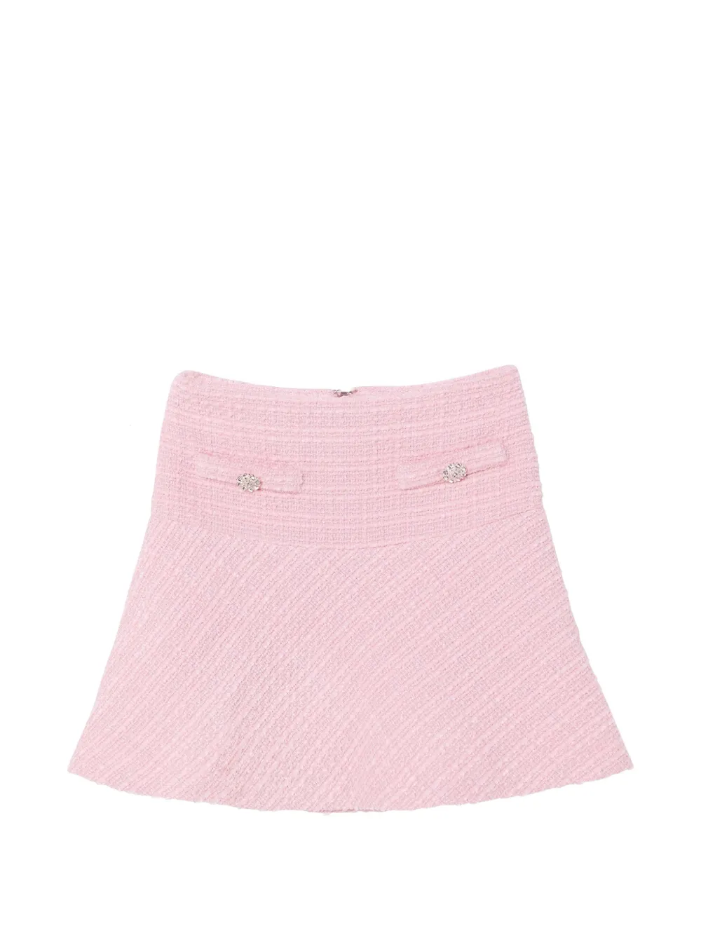 Tutu Du Monde Powdered Petal tweed crystal-embellished skirt - Rosa