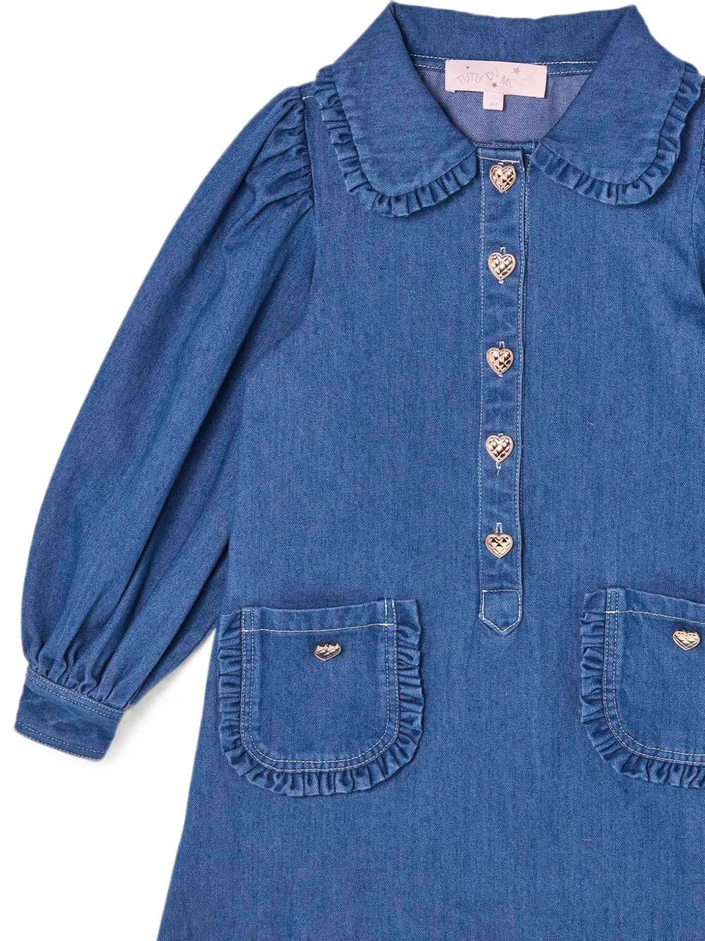 Tutu Du Monde Heartstring jurk met ruches Blauw