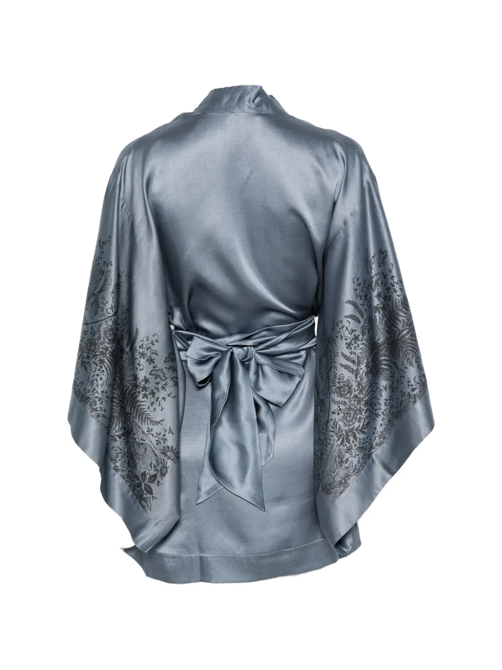 Carine Gilson Badjas met vlindermouwen Blauw