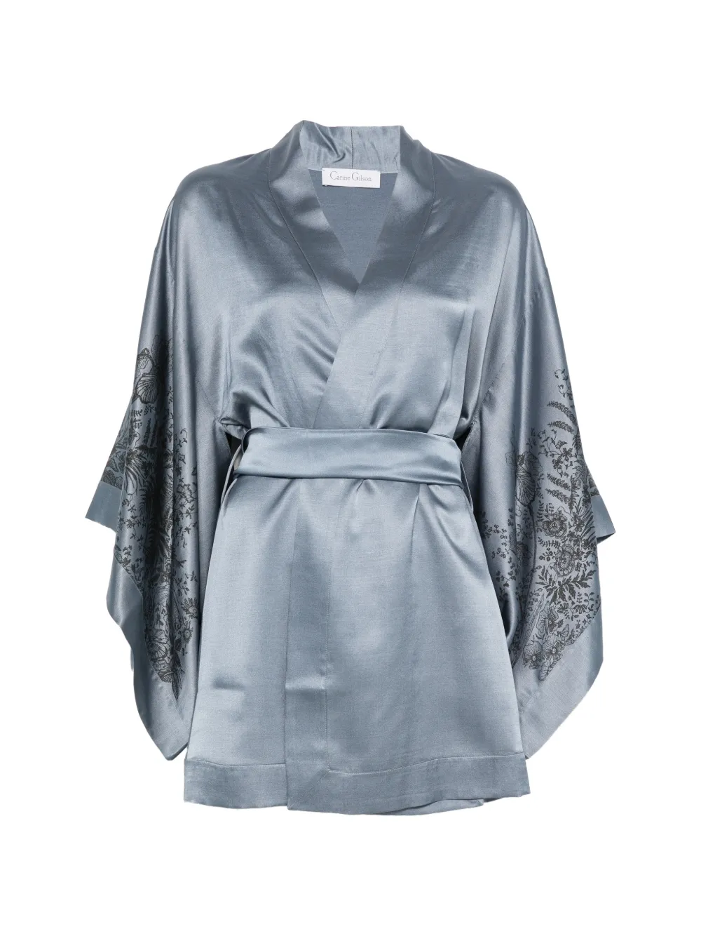 Carine Gilson butterfly-sleeve robe