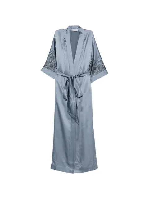 Carine Gilson floral-print robe