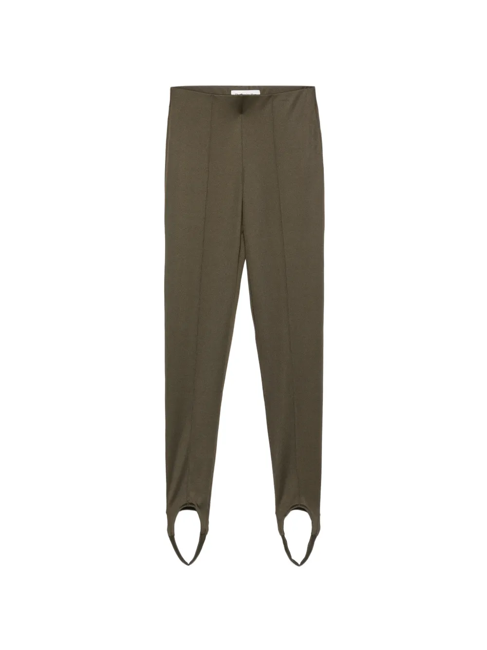 The Frankie Shop Caserta stirrup-cuff leggings - Verde
