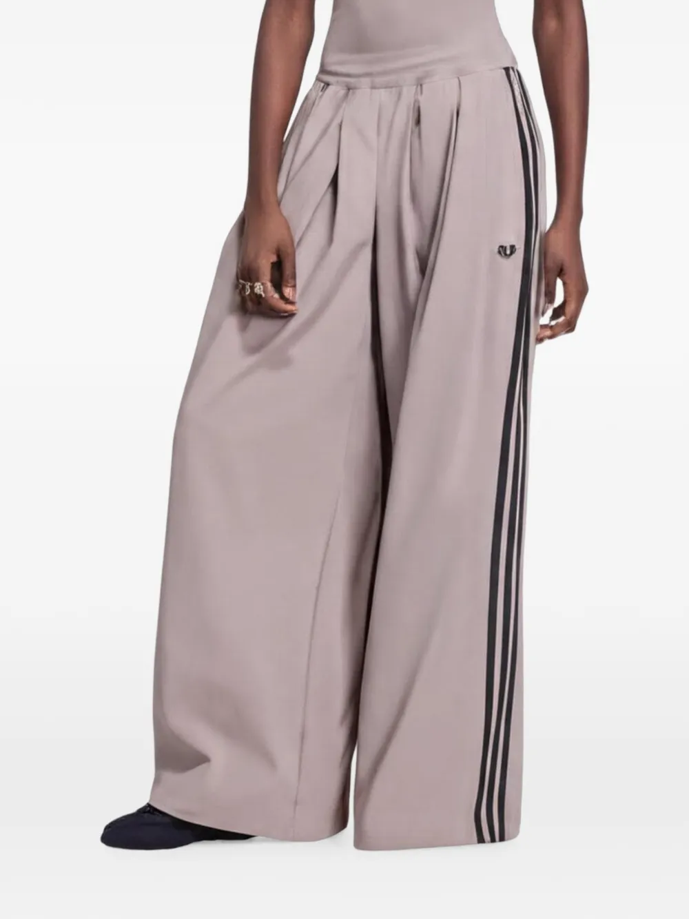 adidas Adilenium 5.0 OG Adilenium track pants with pleats - Toni neutri