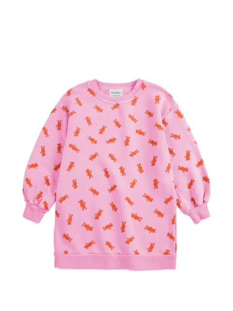 Bobo Choses Softpaw Monster Sweatshirt-Kleid