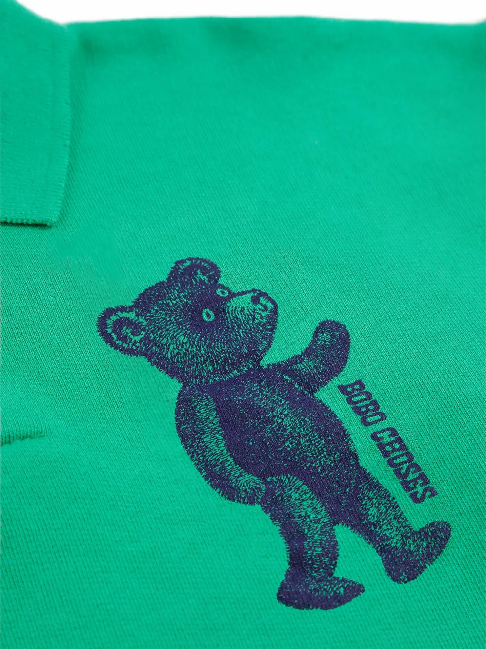 Bobo Choses Softpaw Monster polojurk Groen