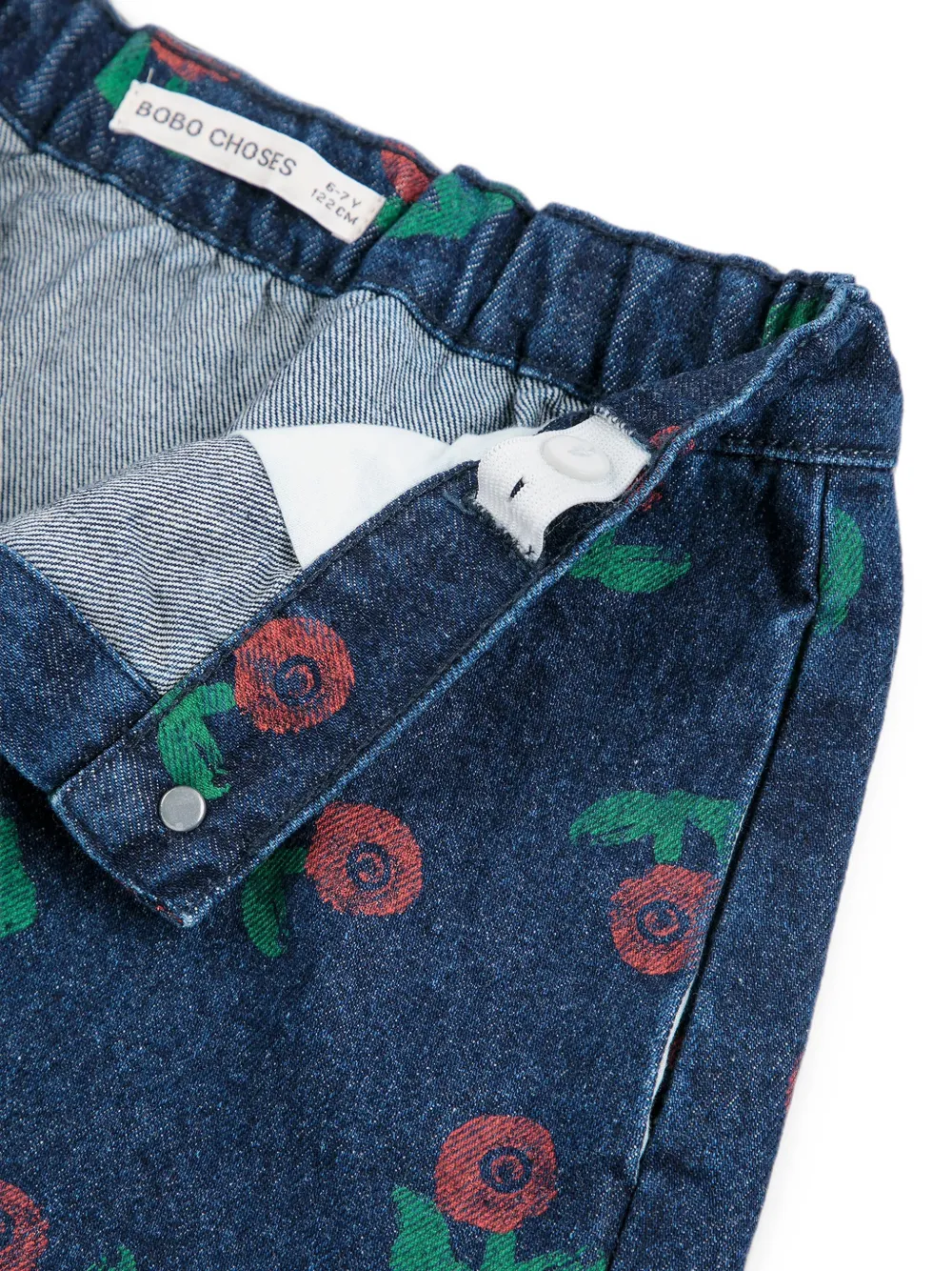 Bobo Choses Stamp Bloom spijkerrok Blauw