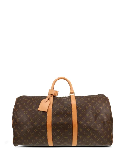 Louis Vuitton Pre-Owned bolsa de viaje Keepall 55 con monograma 2002